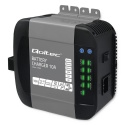 Qoltec Inteligentna ładowarka Monolith do akumulatorów LiFePO4 AGM GEL SLA | 10A | 12V