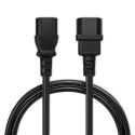Qoltec Kabel zasilający do UPS | C13/C14 | 1.8m