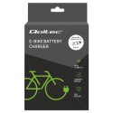 Qoltec Ładowarka do roweru elektrycznego 36V | 42V | 2A | 3P XLR-18mm +kabel zasilający