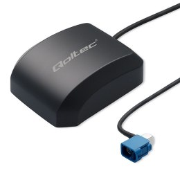 Qoltec Mobilna Antena GPS z podstawą magnetyczną | dookólna | 28dBi | 50W | FAKRA