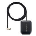 Qoltec Mobilna Antena GPS z podstawą magnetyczną | dookólna | 28dBi | 50W | SMA RA
