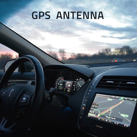 Qoltec Mobilna Antena GPS z podstawą magnetyczną | dookólna | 28dBi | 50W | SMA