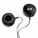 Qoltec Słuchawki nauszne z mikrofonem | Czarne