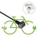 Qoltec Szybka Ładowarka do roweru elektrycznego 36V | 42V | 2A | Mi4 Magnetic TIP +kabel zasilający
