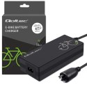 Qoltec Szybka Ładowarka do roweru elektrycznego 36V | 42V | 2A | wtyczka Bosch 3Pin +kabel zasilający