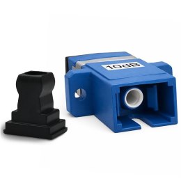 Qoltec Tłumik światłowodowy SC/UPC (F) - SC/UPC (F) | Singlemode | 10dB
