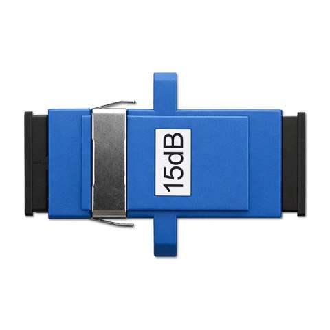 Qoltec Tłumik światłowodowy SC/UPC (F) - SC/UPC (F) | Singlemode | 15dB