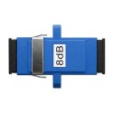 Qoltec Tłumik światłowodowy SC/UPC (F) - SC/UPC (F) | Singlemode | 8dB