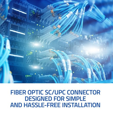 Qoltec Złącza światłowodowe SC/UPC | Multimode | 0.9mm