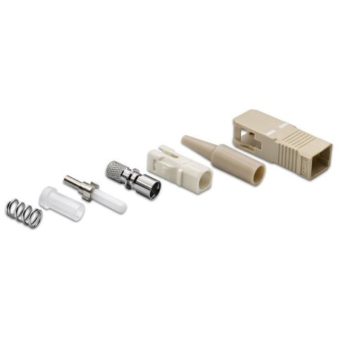 Qoltec Złącza światłowodowe SC/UPC | Multimode | 0.9mm