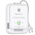 Qoltec Certyfikowany Czujnik wycieku gazu ziemnego | detektor CH4 | NG | alarm 85dB | LED