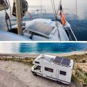 Qoltec Solarny regulator ładowania MPPT z czujnikiem temperatury 80A |12V / 24V / 36V / 48V | LCD | Bluetooth | APP | GEL | LiFe