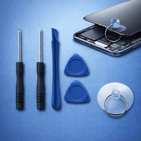 Qoltec Zestaw naprawczy do smartfona | 8 szt