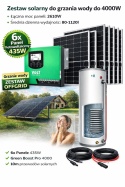 Zestaw solarny do grzania wody Green Boost 4000/2610W 6xPanel 435W