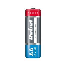 Baterie alkaliczne REBEL LR6 4szt/bl.