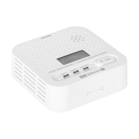 Czujnik czadu, tlenku węgla Kruger&Matz Connect S10 Tuya EN 50921