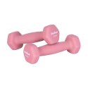Hantelki żeliwne neoprenowe HEX 2x0.5kg, REBEL ACTIVE