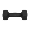 Hantelki żeliwne neoprenowe HEX 2x5kg, REBEL ACTIVE
