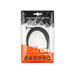 Kabel 3RCA-3RCA 1.0m Cabletech Eco-Line