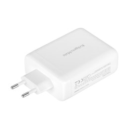 Ładowarka sieciowa Kruger&Matz 140 W GaN z funkcją Quick Charge i Power Delivery