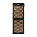 Mata zdrowotna ECO z kolcami do akupresury z poduszką, 130x50cm, XXL, złote kolce, Rebel Active