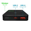 POWERBANK indukcyjny Kruger&Matz 10000 mAh magnetyczny czarny