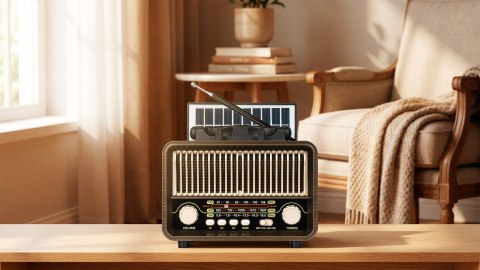 Radio przenośne analogowe solarne Kruger&Matz model KM0832