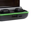 Słuchawki bezprzewodowe dokanałowe z powerbank Rebel SN-E10