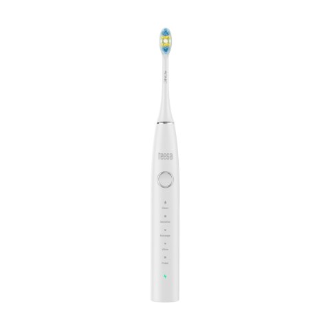 Soniczna szczoteczka do zębów TEESA SONIC 2 biała, 5 trybów pracy, etui podróżne , USB typ C