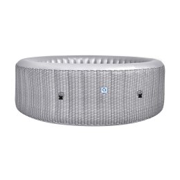 Spa ogrodowe, basen pompowany, hydromasaż AVENLI NICE 6 osobowe 204x70 silver