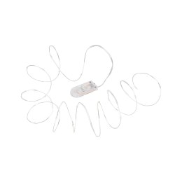 Lampki świateczne - 20mini LED- zimne białe