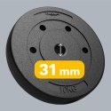 Obciążenie bitumiczne zestaw 2x10kg, otwór 31mm, REBEL ACTIVE