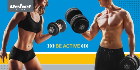 Obciążenie bitumiczne zestaw 2x15kg, otwór 31mm, REBEL ACTIVE