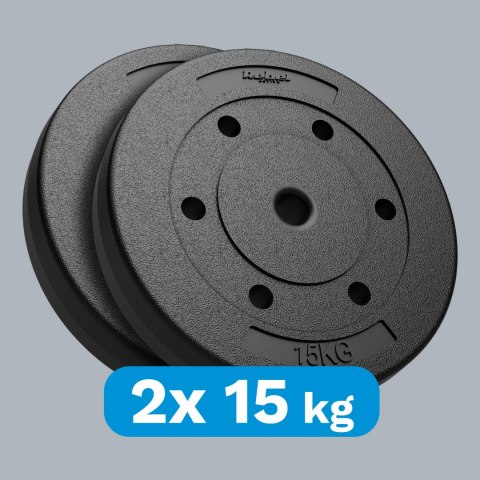 Obciążenie bitumiczne zestaw 2x15kg, otwór 31mm, REBEL ACTIVE