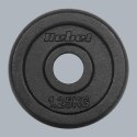 Obciążenie żeliwne zestaw 4x1.25kg, otwór 31mm, talerz klasyczny, REBEL ACTIVE
