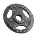 Obciążenie żeliwne zestaw 4x1.25kg, otwór 31mm, talerz z uchwytami, REBEL ACTIVE