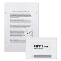 Qoltec Solarny regulator ładowania MPPT z czujnikiem temperatury 80A |12V / 24V / 36V / 48V | LCD | Bluetooth | APP | GEL | LiFe