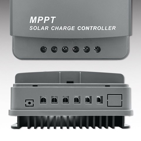Qoltec Solarny regulator ładowania MPPT z czujnikiem temperatury 80A |12V / 24V / 36V / 48V | LCD | Bluetooth | APP | GEL | LiFe