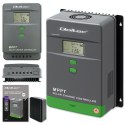Qoltec Solarny regulator ładowania MPPT z czujnikiem temperatury 80A |12V / 24V / 36V / 48V | LCD | Bluetooth | APP | GEL | LiFe