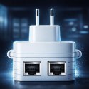 Qoltec Wzmacniacz sygnału WiFi | Repeater | Access Point | N300Mb/s | 6 anten | 2x RJ45