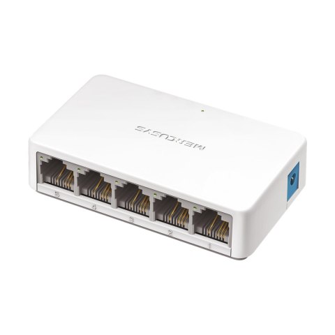 Switch Mercusys MS105, 5 portów RJ45 10/100 Mbps