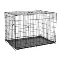 Metalowa klatka dla psa, kojec, rozmiar XXL 107x71x78 cm , REBEL ANIMALS