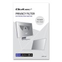 Qoltec Filtr prywatyzujący RODO 14" | 16:9