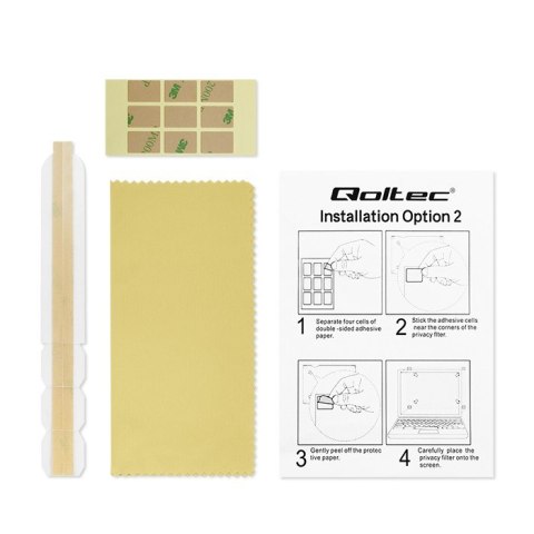 Qoltec Filtr prywatyzujący RODO 19" | 5:4