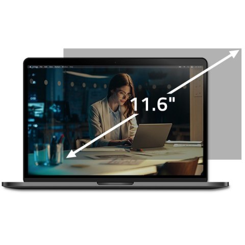Qoltec Filtr prywatyzujący RODO do MacBook Air 11.6"