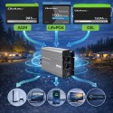 Qoltec Przetwornica napięcia MS Wave | 12V na 230V | 2500/5000W | USB | Kompatybilna z LiFePO4 GEL AGM