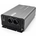 Qoltec Przetwornica napięcia MS Wave | 12V na 230V | 3000/6000W | USB | Kompatybilna z LiFePO4 GEL AGM