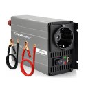 Qoltec Przetwornica napięcia MS Wave | 12V na 230V | 300/600W | USB | Kompatybilna z LiFePO4 GEL AGM