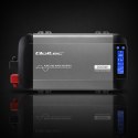 Qoltec Przetwornica napięcia Pure Sine Wave | 12V na 230V | 1000/2000W | LCD | USB | USB-C | Kompatybilna z LiFePO4 GEL AGM