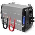 Qoltec Przetwornica napięcia Pure Sine Wave | 12V na 230V | 3000/6000W | LCD | USB | USB-C | Kompatybilna z LiFePO4 GEL AGM